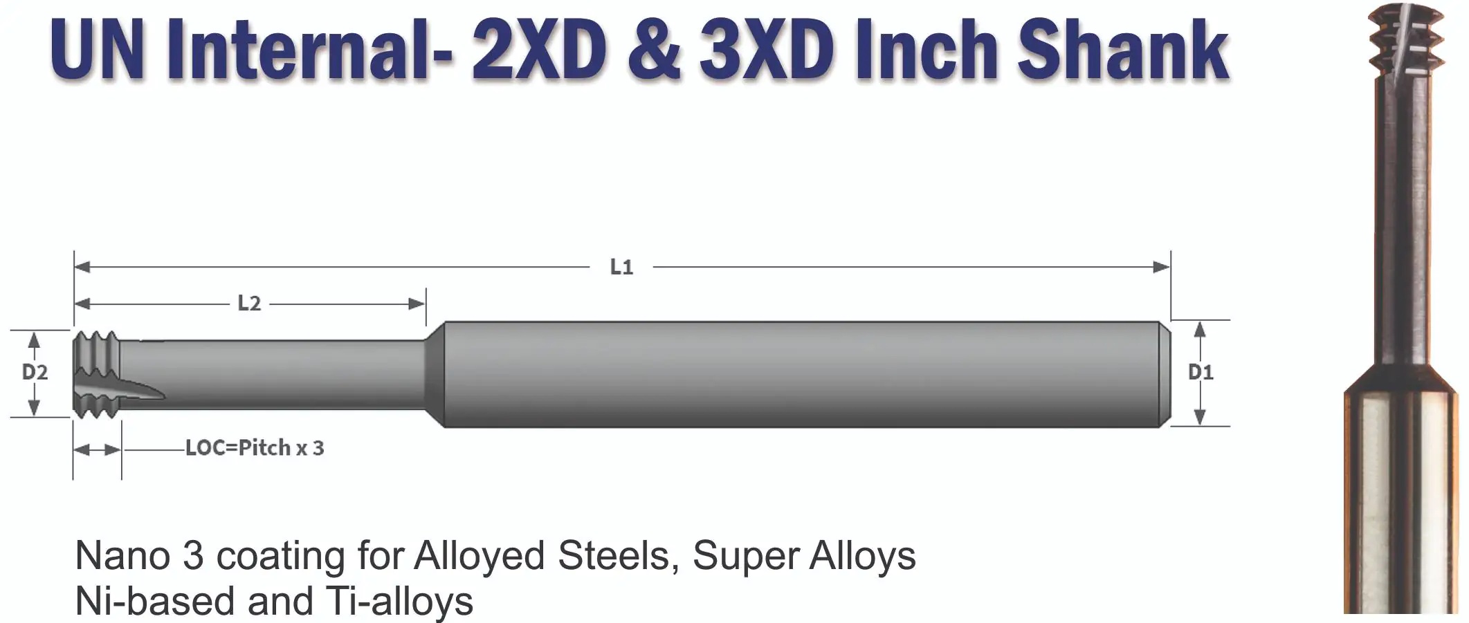 Picture of Advent Tool 21994 7162038-3FR13N3 ThreadMill